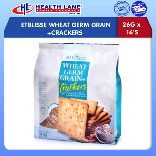 ETBLISSE WHEAT GERM GRAIN+CRACKERS (26Gx16'S)